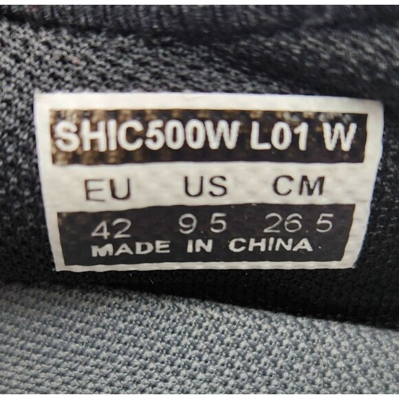 Shimano IC5 Indoor BOA Spin Cycling Shoes Womens Size 9.5 Black 2 Bolt SH-IC500W - Picture 9 of 9